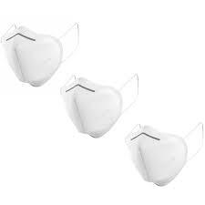 China KN95 Face Mask For Smoke , KN95 Flu Mask Adults Hot Air Cotton 4 Layers factory