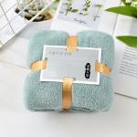 Coral Velvet Towel Set 35*75cm Hypoallergenic and Absorbent Perfect Souvenir
