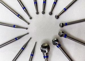 China Uncoated Plaster Acrylic Trimming Bur Tungsten Carbide Grinding Points factory