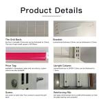 Heavy Duty Retail Store Display Shelf Customzied Grid Rack Stand