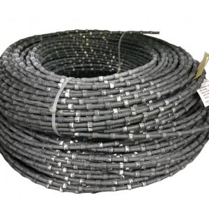 China 8.8mm Diamond Wire Saw Plastic Wire Saw Special For Granite Profiling on sale
