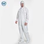 Type 5-6 Disposable Micro-porous film coverall breathable material and resist