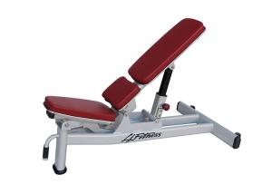China Adjustable Gym Fitness Equipment , Adjustable Decline Ab Bench Q235 Steel factory