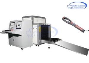 China Big Tunnel Multi Energy X Ray Luggage Scanner With 0.22 M / S Conveyor Speed factory