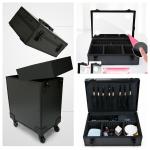 Aluminum Makeup Vanity Case Crack Resistant For Cosmetics Storage