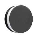 10W Bulkhead Exterior Wall Lights IP54 Black Bulkhead LED Outdoor Light Opal