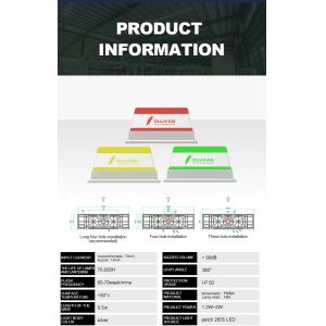 RYG Color LED Signal Tower Light CNC Machine With Customization And 360° Beam