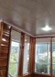 CE Acoustic Ceiling Tiles White Color Wave Perforation Aluminium Clip In Ceiling