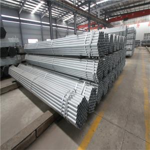 China Hollow Sch 40 Galvanized Steel Pipe , Galvanized Greenhouse Tubing Hot Dipped factory