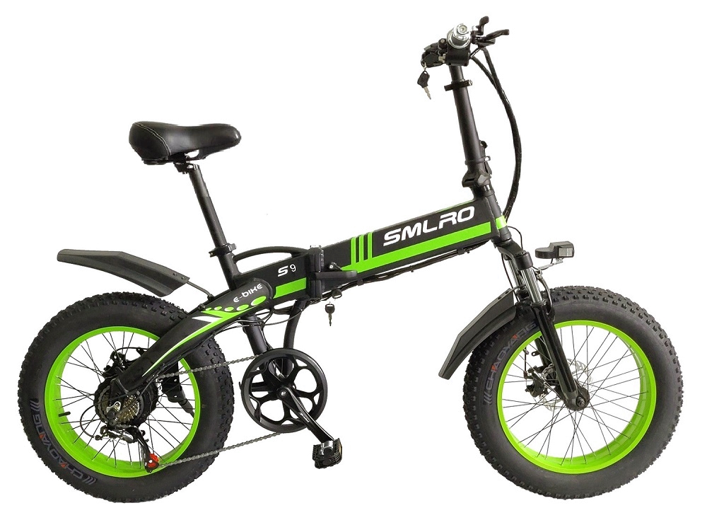 Fat Tyre 20 Inch E Bikes 10MPS WIth Hidden Battery ODM Available