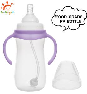 China Durable Microwave Sterilization Polypropylene Baby Bottles For 0-6 Months factory