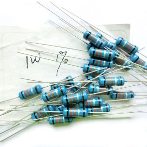Fusible Resistor 1W 1% 3K 3.3K 4.7K 5.6K 6.8K 8.2K Ohm Metal Film Resistor
