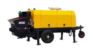 China HBTS30 Hydraulic Concrete Pump Delivery Diesel Powered 1100mm Feeding Height factory