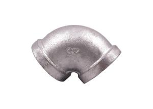 China Female Threaded Malleable Iron Elbow Plumbing Pipe Elbows 3/8 - 4 Inch factory