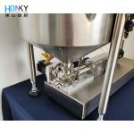 Desktop Servo Motor Control Syringe Tube Filling Machine Semi Automatic Tube