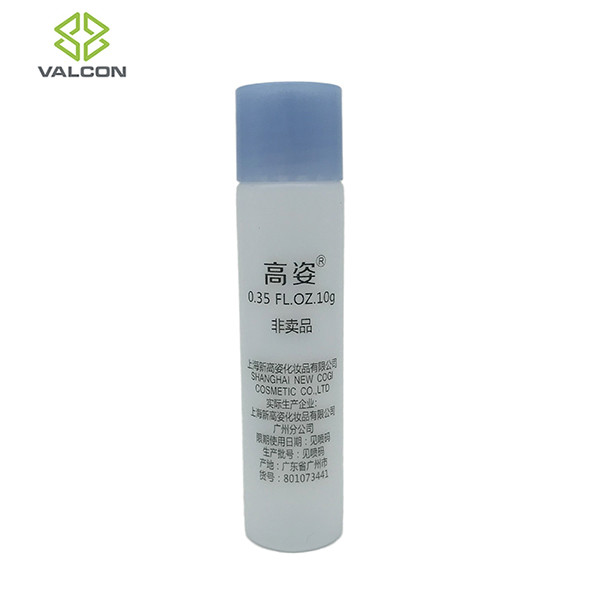Small 10 ML Plastic Tube Packing 63 MM Height Customized Molding PE