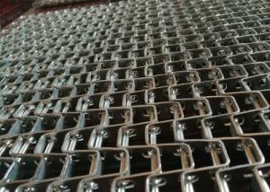 China Food Processing Flat Wire Mesh Belt High Tensile Strength Easy Clean factory