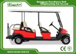 Excar Red Motorised Golf Buggies 4 And 2 Seats Intelligent Onbaord Charger