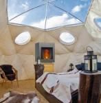 7M Camping Clear Geodesic Dome Tent With Insulation Dome Party Tents Outdoor