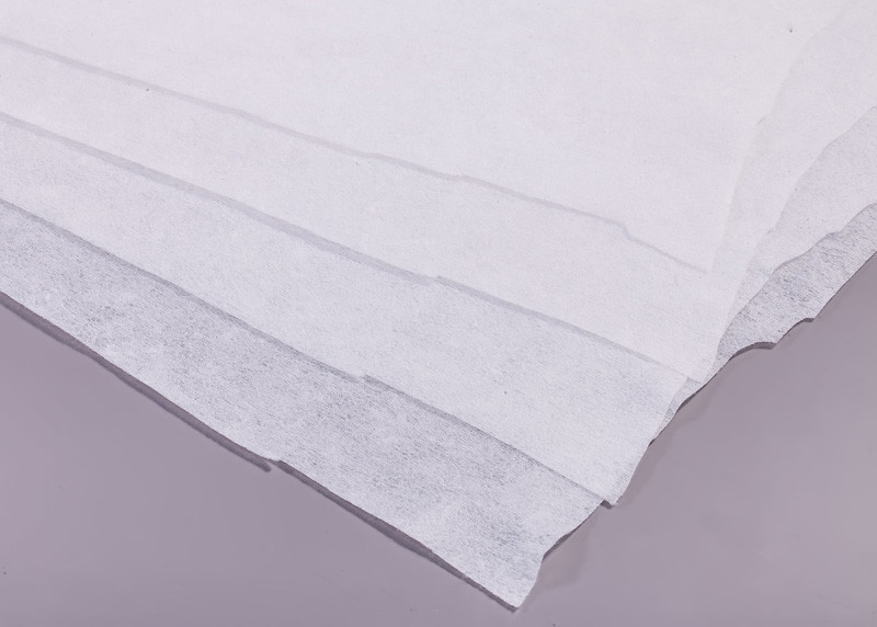 Wet Wipes Fabric Embossed Pattern Raw White Spunlace Nonwovens 30g-120g/M²