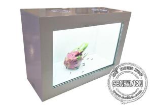 China FHD Android Transparent LCD Showcase For Advertising Exhibition on sale