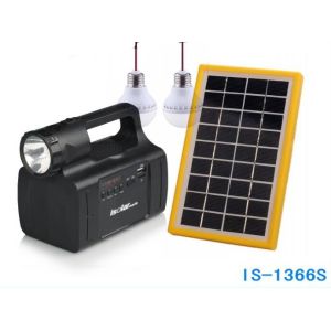 solar power system portable solar lighting kits solar energy 3W DC system with