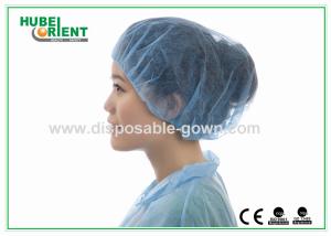 China Single Elastic Polypropylene Nonwoven Bouffant Hair Cover factory
