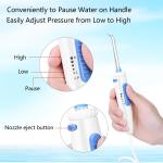 Countertop Water Flosser Family Teeth Cleaning With 12 Nozzles