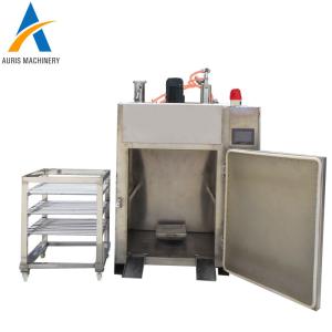 China PLC Commercial Fish Smoking Machine 304ss 150kg Batch Fish Drying Oven factory
