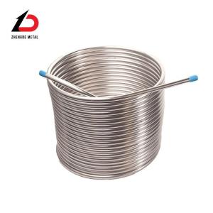 China High Quantity Heat Exchanger Pipe Stainless Steel Water Distiller Heating Tube Stainless Steel Heat Exchanger Coil Tube for Customized factory