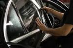 Anti Infrared 1.52 * 30m Size Anti UV Auto Glass Protection Film For Car Side
