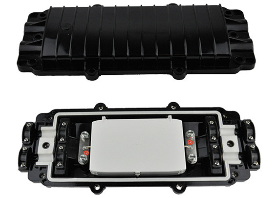 Aerial FOSC Splice Joint Closure Fiber Optic 96 Cores RoHS Certification
