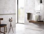 ISO13006 Grey Marble Bathroom Wall Tiles , 300x600mm 0.15 W.A Glazed Ceramic