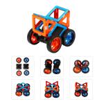 Geometric Shape Magnetic Building Blocks Cognitive Toy Early Education Teaching