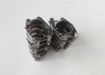 55-65MM Adjustable Double Bolt Band Heavy Duty Hose Clamps Stainless Steel