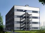 China Two Storey Prefabricated Steel Structure Warehouse Building Industrial