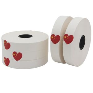 China 30mm White Kraft Paper Binding Tape For Strapping Books factory