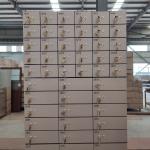 2mm Steel Plate Bank Safe Deposit Box Powder Spray Coat Finish With UL List Lock