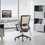 Alloy Steel Frame Ergonomic Mesh Executive Swivel Desk Chair with Lumbar Support