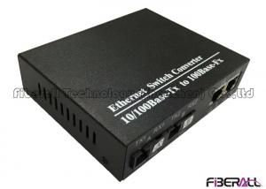 China Cascading 10/100Base-Tx Bi-Di Fiber Media Converter Fiber Ethernet Switch Converter on sale