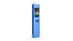 21 Inch Face Recognition Machine Infrared Contactless Thermometer Kiosk With