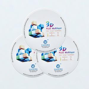 China Open System 600Mpa 900Mpa Colorful Multilayer Zirconia Block factory