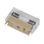 UL VDE Yellow 5x20 Fuse Holder Block PCB Mount PTF-15 5*20mm Fuse Base with