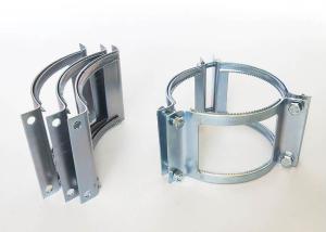 China ISO Heavy Duty Pipe Clamps Stainless Steel Cast Iron Pipe Reinforced Grip Collar Coupling factory