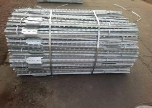 China ISO14001 2015 Hot Dip Galvanized 8ft Steel Studded T Post factory