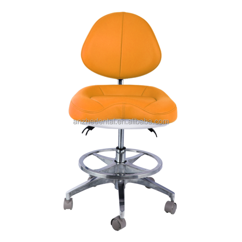 Dentist Assistant Stool Factory Assistant Stool for Dentist Medical Office Micro Fiber Leather Dentist Chair