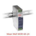 60W Mean Well WDR-60-5 Rail Power Supply High Efficiency 93%
