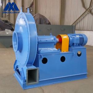 China Flue Gas Denitrification High Pressure Centrifugal Fan Wear Resistant Blue factory