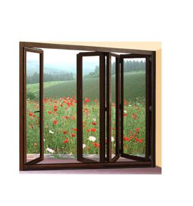 China Vinyl UPVC Aluminium Folding Window Doors Contemporary ODM factory