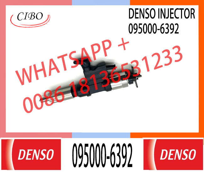 New design 095000-6392 For Isuzu 8-97609789-2 Diesel Common Rail Fuel Injector 095000-6372 with great price